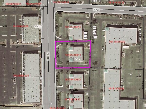 6316-6360 S Pecos Rd, Las Vegas, NV à louer Aérien- Image 1 de 2