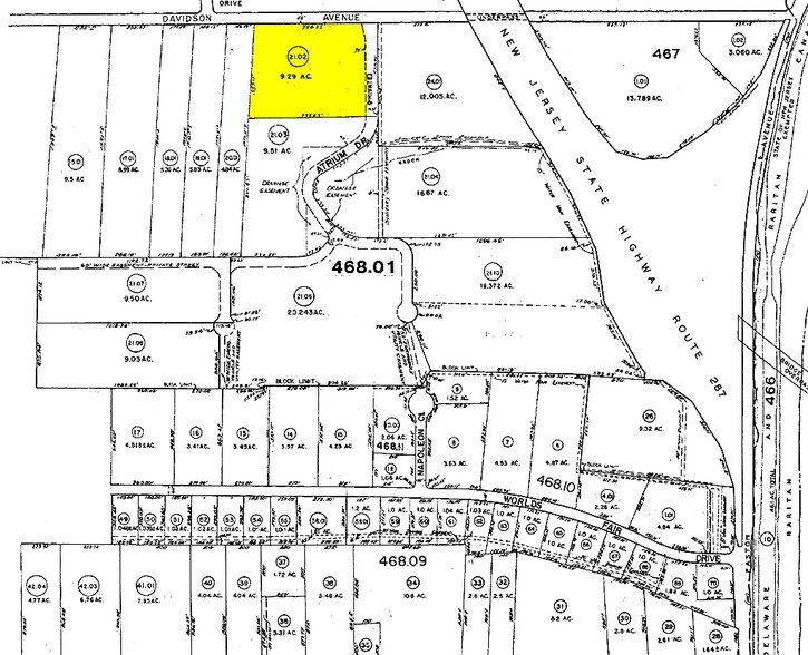 220 Davidson Ave, Somerset, NJ for lease - Plat Map - Image 2 of 38
