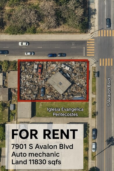 7901 Avalon Blvd, Los Angeles, CA à louer - Photo du bâtiment - Image 3 de 3