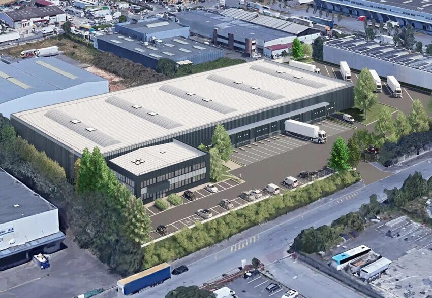 Industriel dans Goussainville à louer - Photo du bâtiment - Image 3 de 4