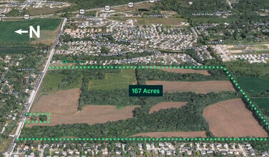 East Douglas Avenue Ave, Des Moines, IA - AERIAL  map view - Image1