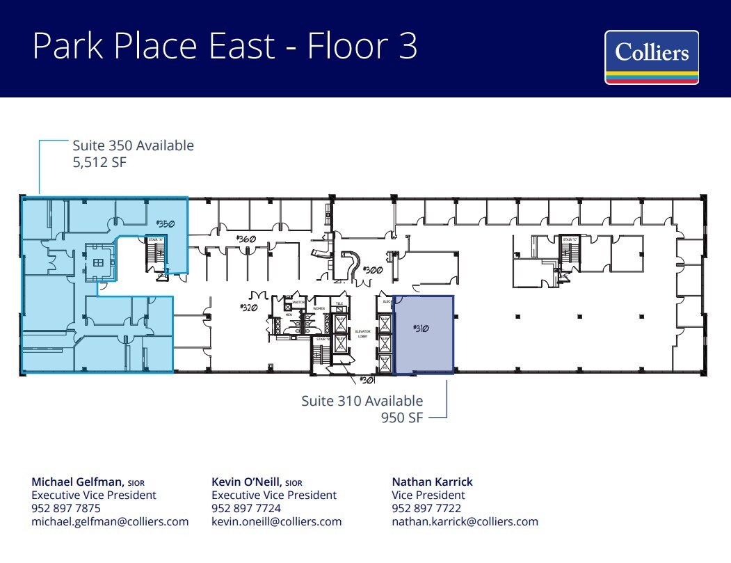 5775 Wayzata Blvd, Saint Louis Park, MN for lease Floor Plan- Image 1 of 1