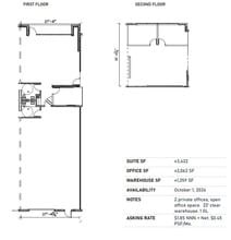 8 Goodyear, Irvine, CA for lease Floor Plan- Image 1 of 1