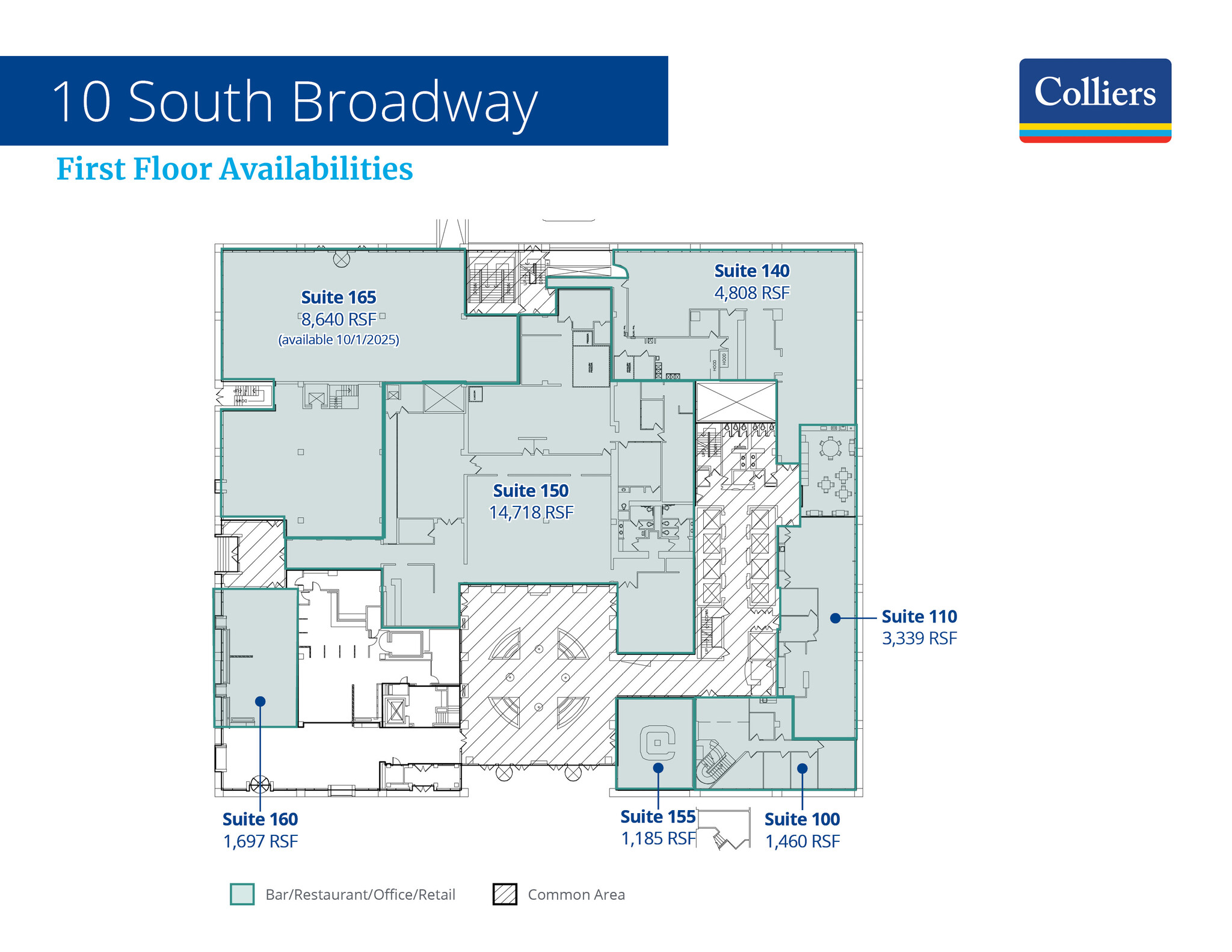 10 S Broadway, Saint Louis, MO à louer Plan d  tage- Image 1 de 1