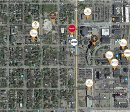 427 N Minnesota Ave, Sioux Falls, SD - AERIAL  map view