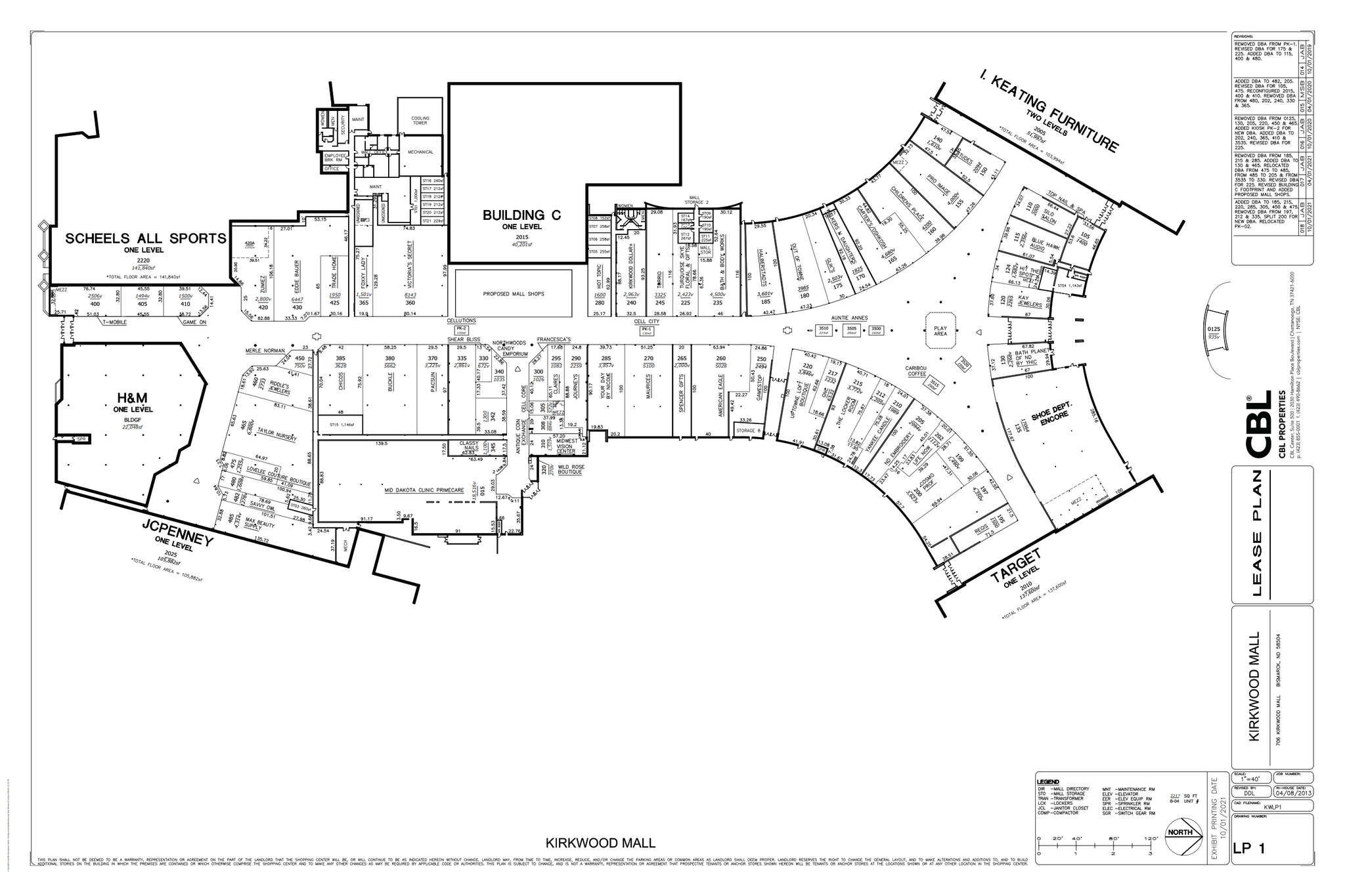 706 Kirkwood Mall, Bismarck, ND à vendre Plan d’étage- Image 1 de 1