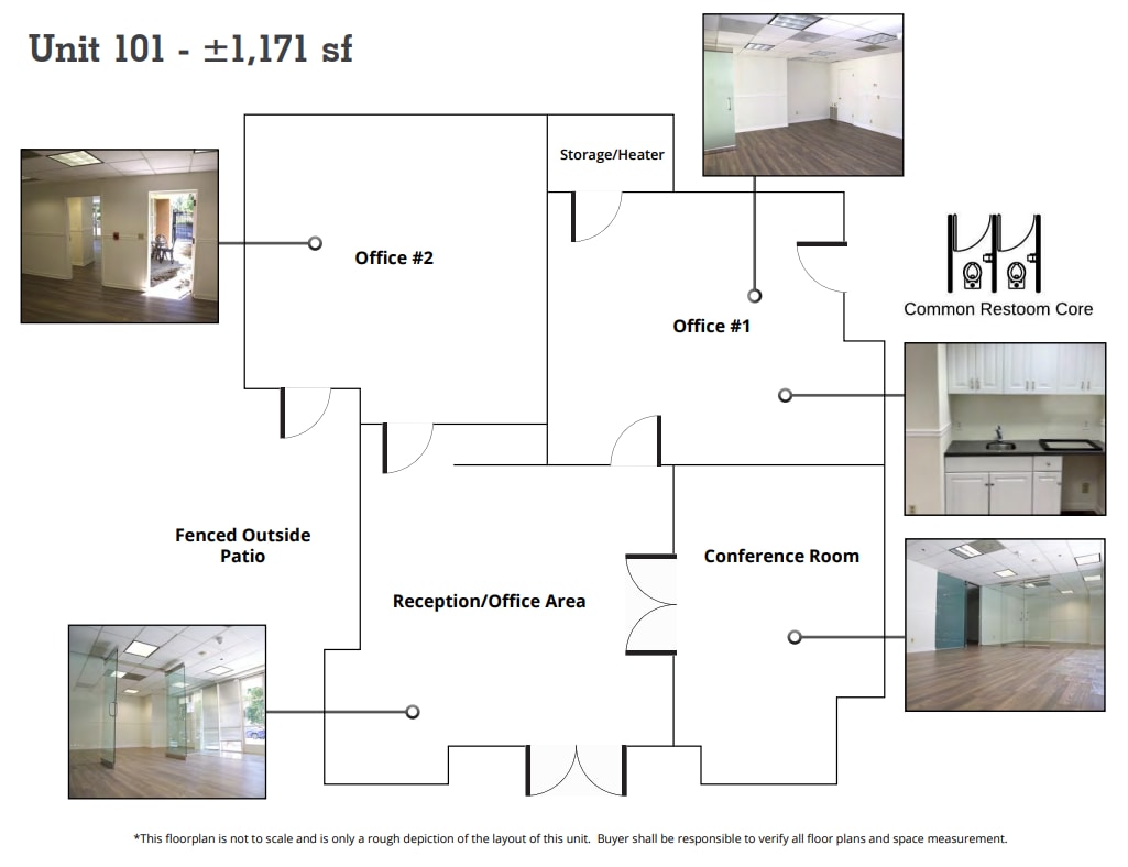 97 E Saint James St, San Jose, CA 95112 - Unit 101 - - Floor Plan - Image 1 of 1