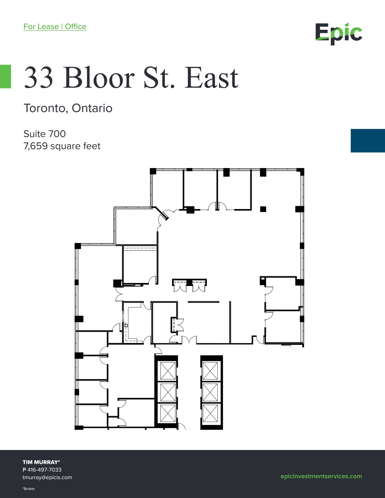 33 Bloor St E, Toronto, ON for lease Site Plan- Image 1 of 1