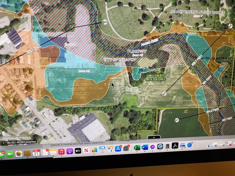 615 N Grant St, Lebanon, IN for lease - Aerial - Image 2 of 2