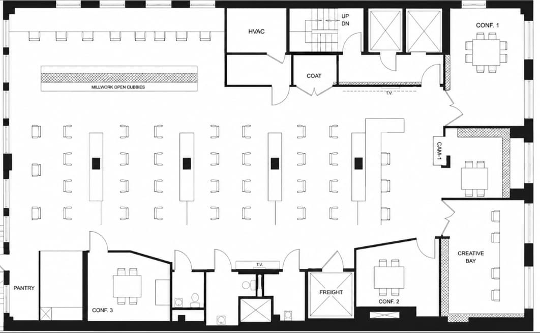 24-28 W 25th St, New York, NY à louer Plan d’étage- Image 1 de 4