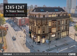 Plus de détails pour 1245-1247 N Water St, Milwaukee, WI - Commerce de détail à vendre