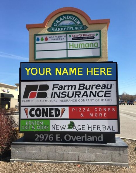 2976 E Overland Rd, Meridian, ID à louer - Photo du bâtiment - Image 3 de 4