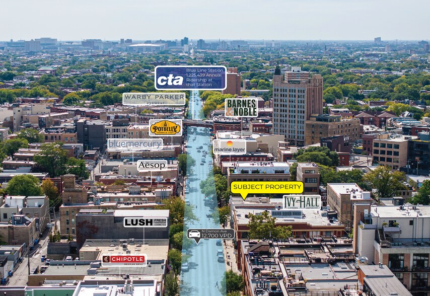 1704 N Damen Ave, Chicago, IL à vendre - Photo du bâtiment - Image 3 de 9