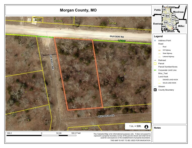 Lot 76 Indian Rock Estate, Gravois Mills, MO à vendre - Plan de site - Image 1 de 1