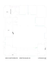 2000 S Hawthorne Rd, Winston-Salem, NC for lease Site Plan- Image 1 of 1