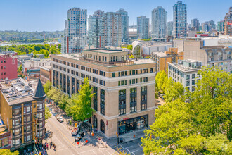 425 Carrall St, Vancouver, BC - AERIAL  map view