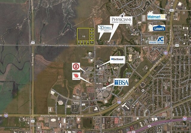 NWC Of Coulter & SW 9th Ave, Amarillo, TX for sale - Other - Image 1 of 1