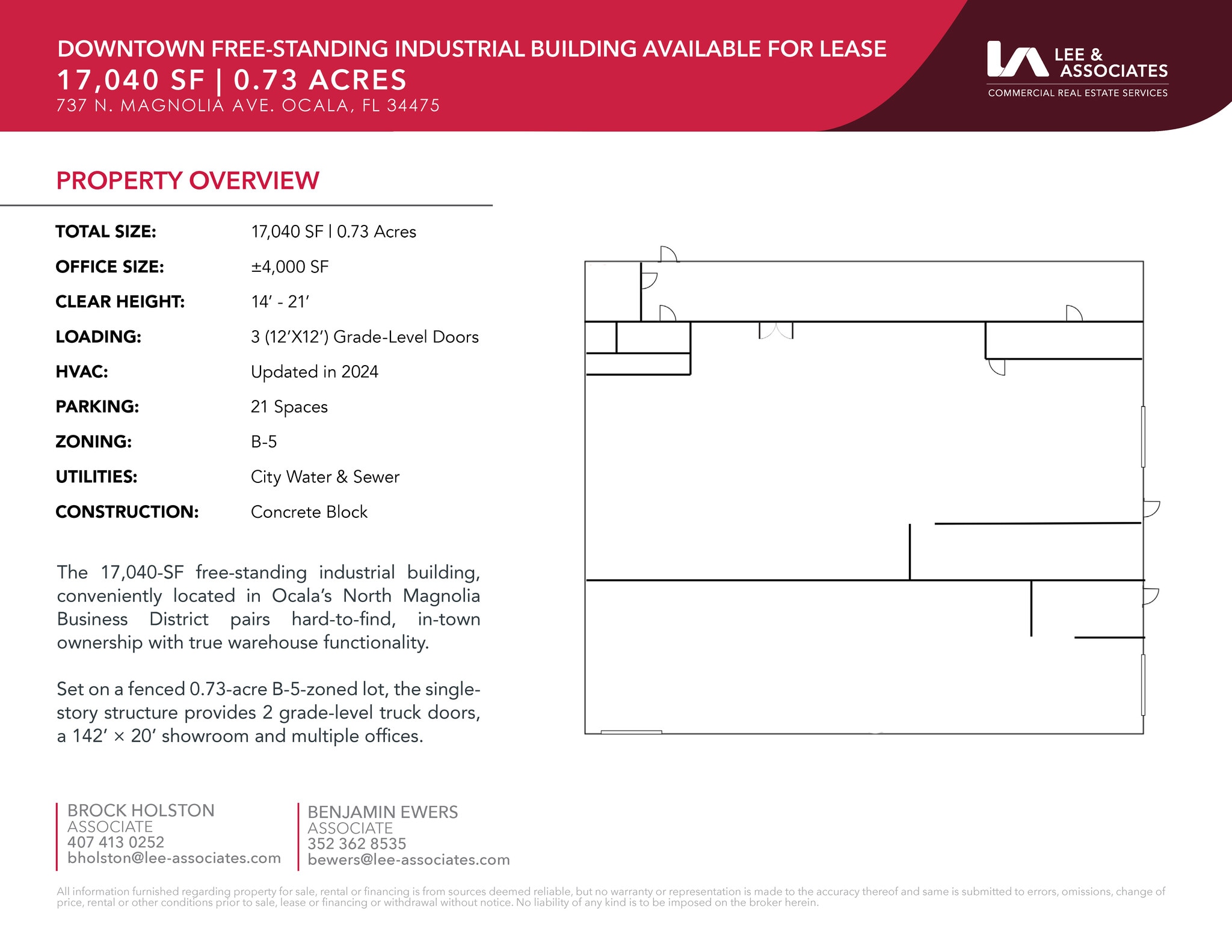 737 N Magnolia Ave, Ocala, FL for lease Interior Photo- Image 1 of 1