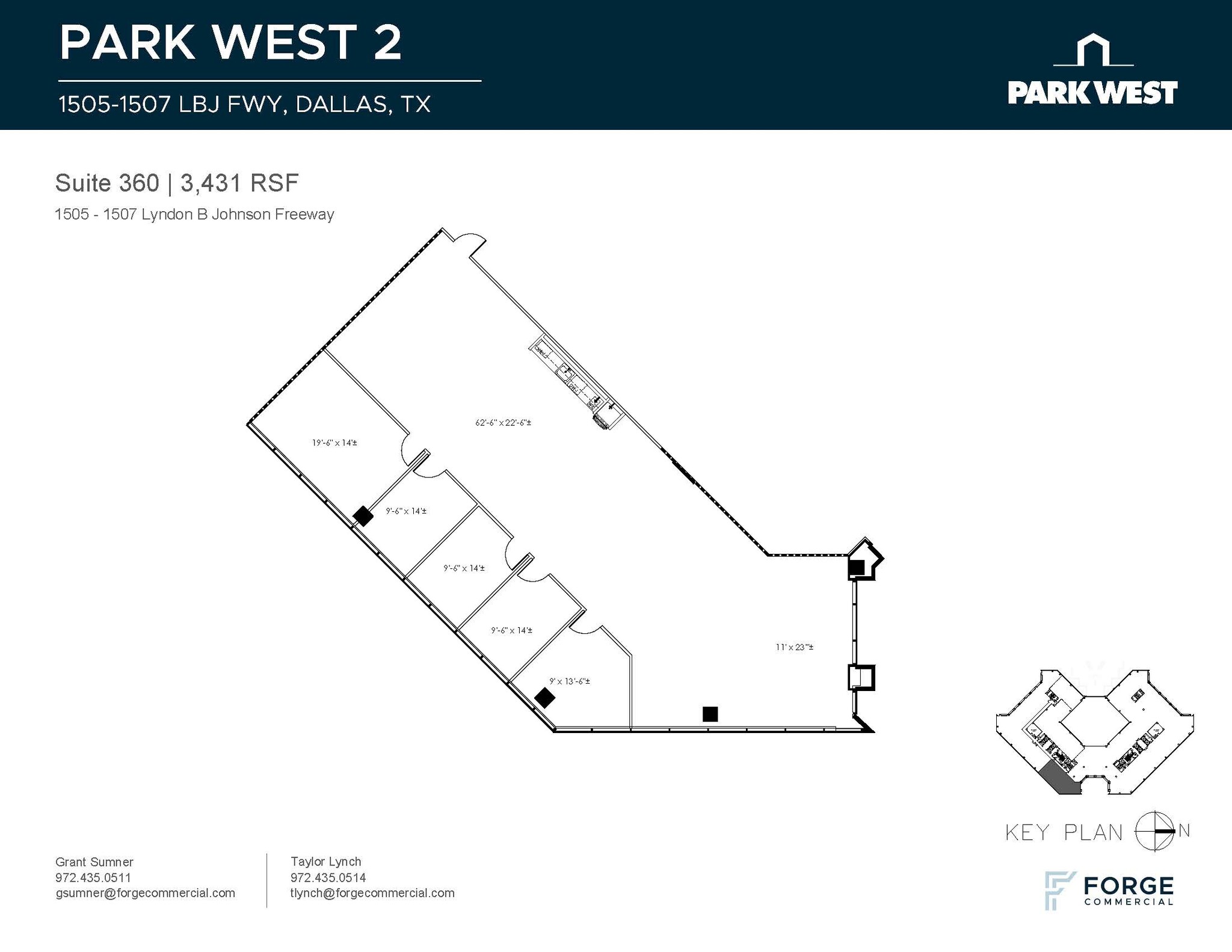 1501-1507 Lyndon B Johnson Fwy, Dallas, TX for lease Floor Plan- Image 1 of 1