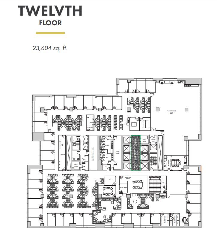 393 University Ave, Toronto, ON for lease Floor Plan- Image 1 of 1