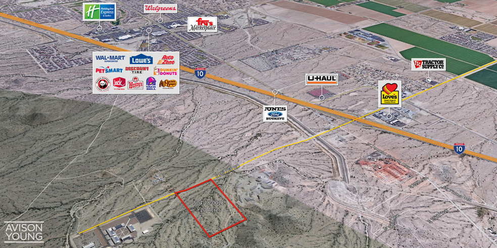 Miller Rd & I-10 Hwy, Buckeye, AZ for sale - Building Photo - Image 1 of 1