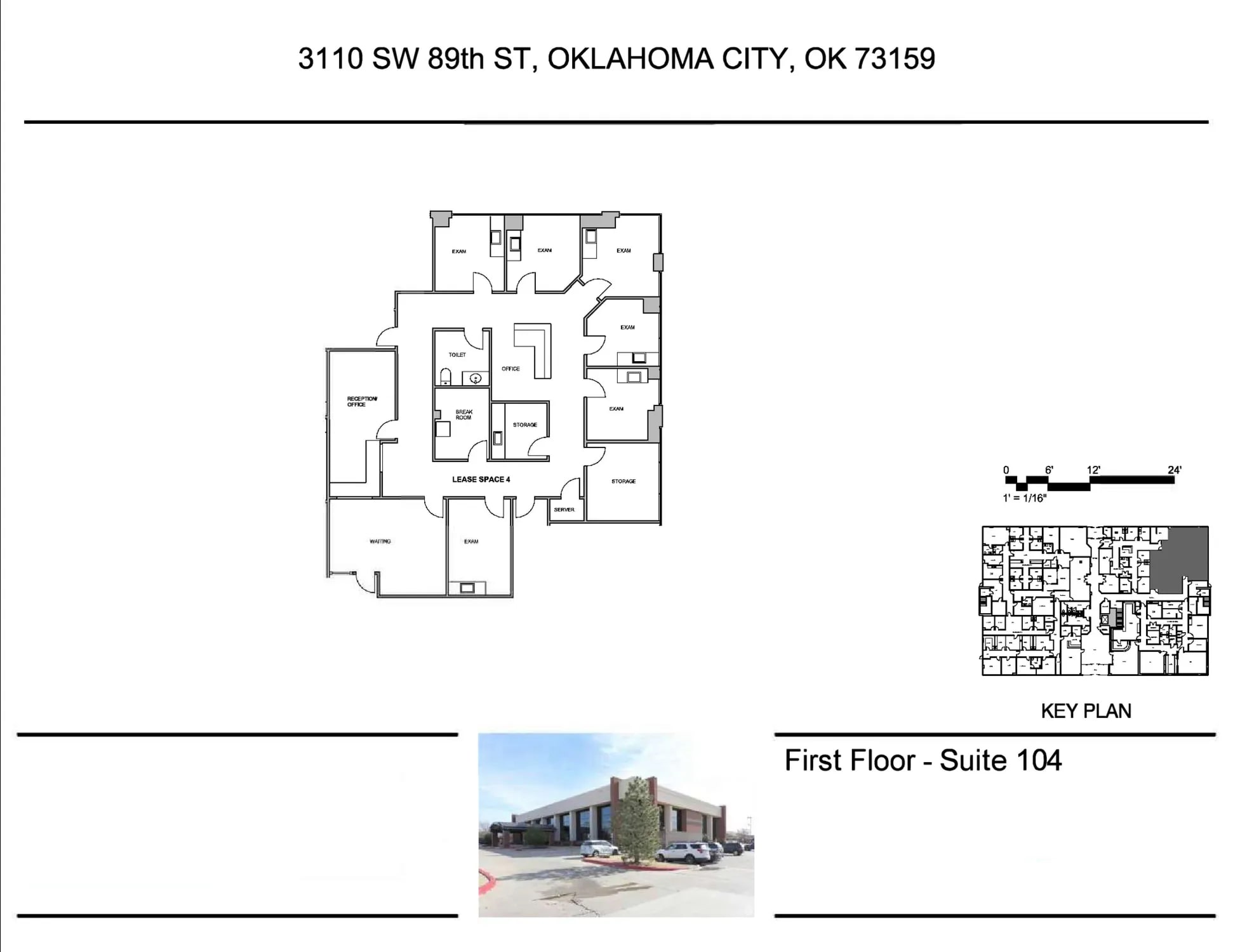 3110 SW 89th St, Oklahoma City, OK for lease Floor Plan- Image 1 of 1