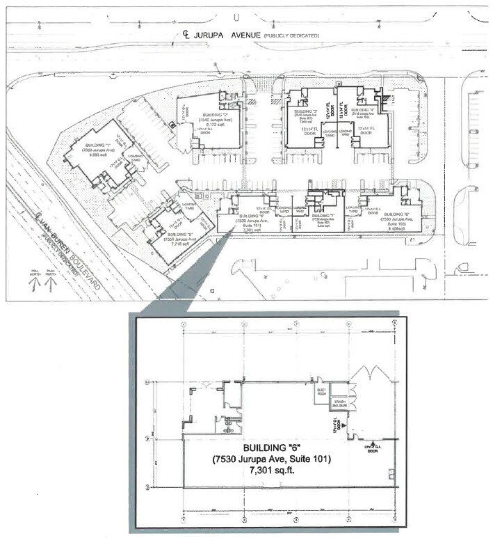 7530 Jurupa Ave, Riverside, CA for lease Floor Plan- Image 1 of 1