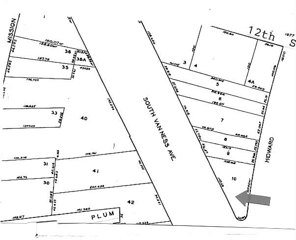 165 S Van Ness Ave, San Francisco, CA à vendre - Plan cadastral - Image 2 de 3