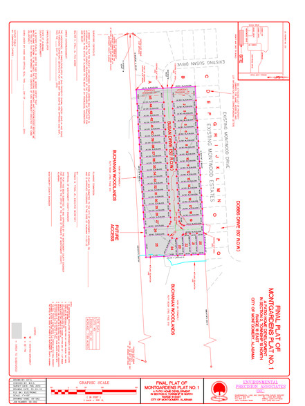 SUSAN Dr, Montgomery, AL à vendre - Plan cadastral - Image 1 de 1