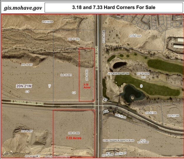 Plus de détails pour 2599 Laughlin Ranch Blvd, Bullhead City, AZ - Terrain à vendre