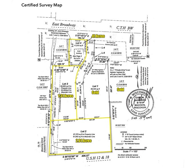 1208 E Broadway Ave, Monona, WI à vendre - Photo du bâtiment - Image 2 de 2