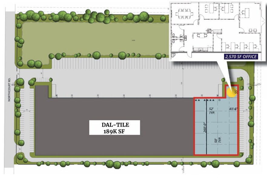 8020 Northcourt Rd, Houston, TX for lease - Building Photo - Image 2 of 3