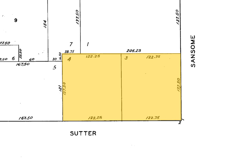 1 Sansome St, San Francisco, CA à louer - Plan cadastral - Image 2 de 13