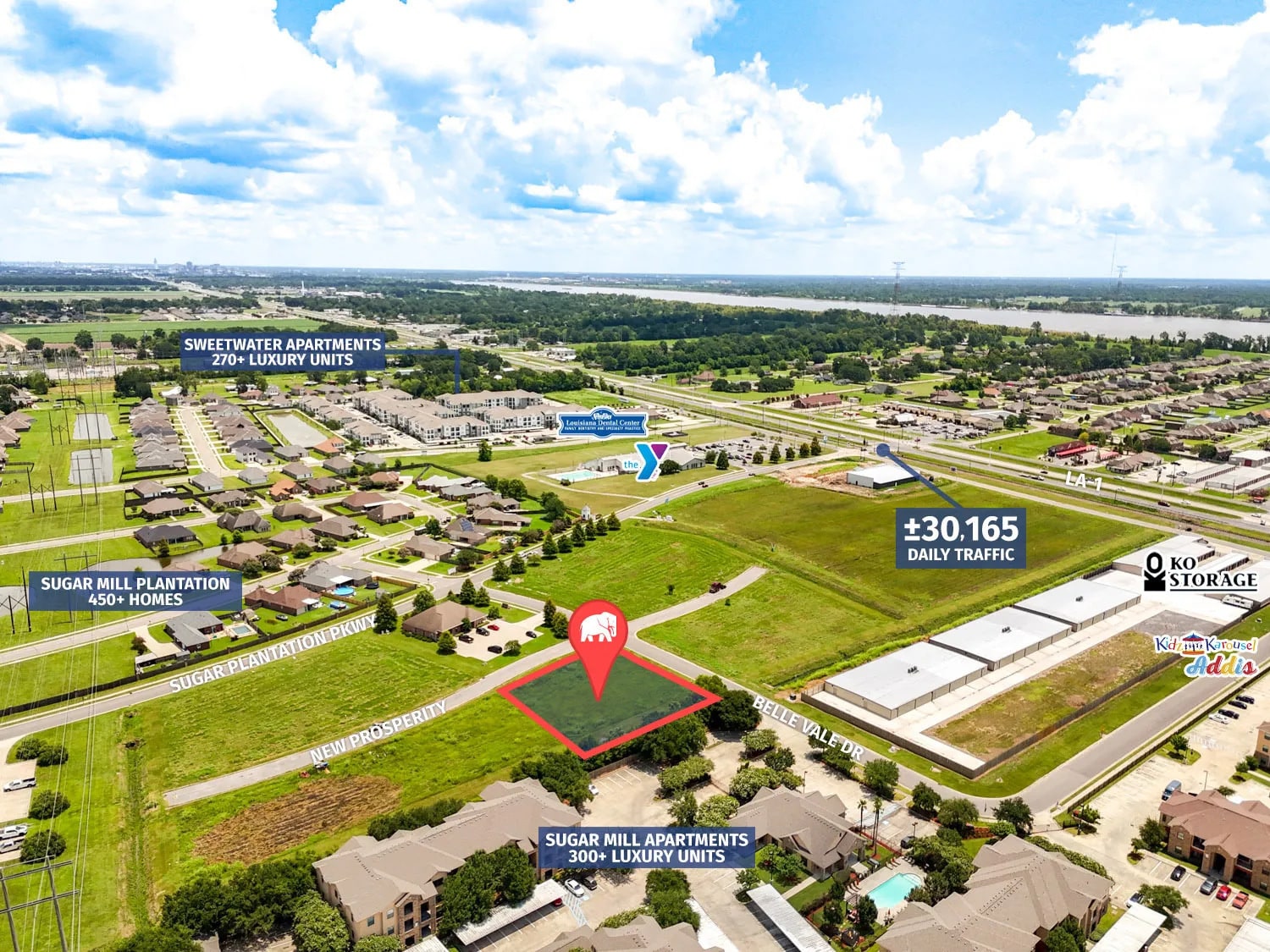 Lot 178 Sugar Plantation Pky, Addis, LA for sale Primary Photo- Image 1 of 7