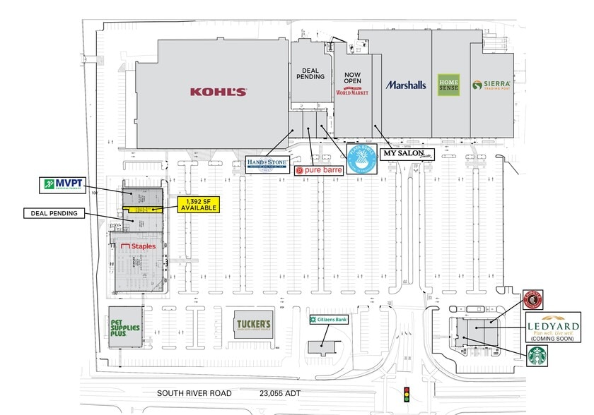 71-95 S River Rd, Bedford, NH for lease - Site Plan - Image 2 of 6