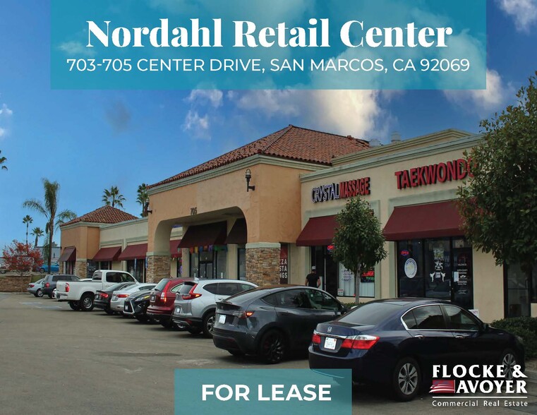 703-705 Center Dr, San Marcos, CA for lease - Building Photo - Image 1 of 11