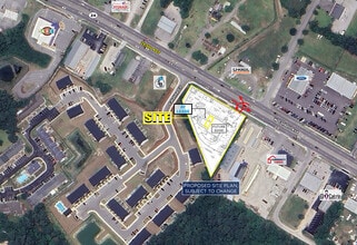 1017 W Corbett Ave, Swansboro, NC - Aerial  map view - Image1