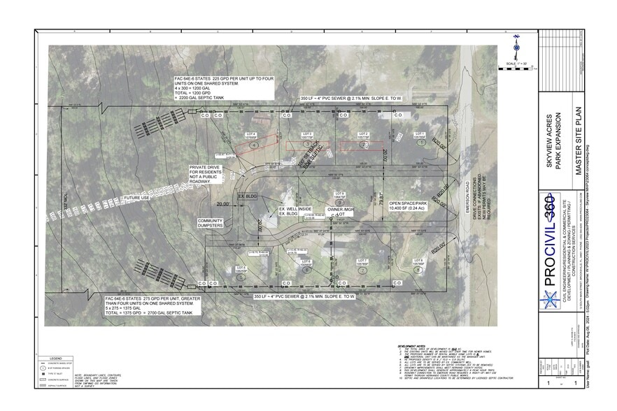 5025 Emerson Rd, Brooksville, FL for sale - Site Plan - Image 3 of 3