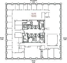 620 Newport Center Dr, Newport Beach, CA à louer Plan d’étage- Image 1 de 1