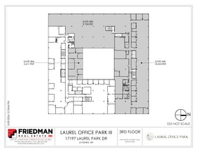17197 N Laurel Park Dr, Livonia, MI for lease Floor Plan- Image 1 of 1