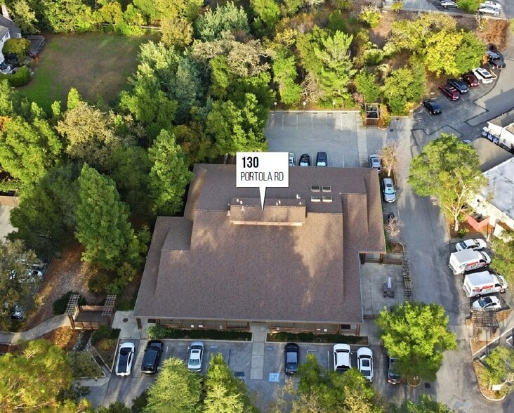 130 Portola Rd, Portola Valley, CA for sale - Aerial - Image 2 of 2