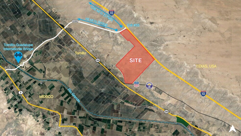 I-10 & FM 3380, Tornillo, TX à vendre - Photo du bâtiment - Image 1 de 5