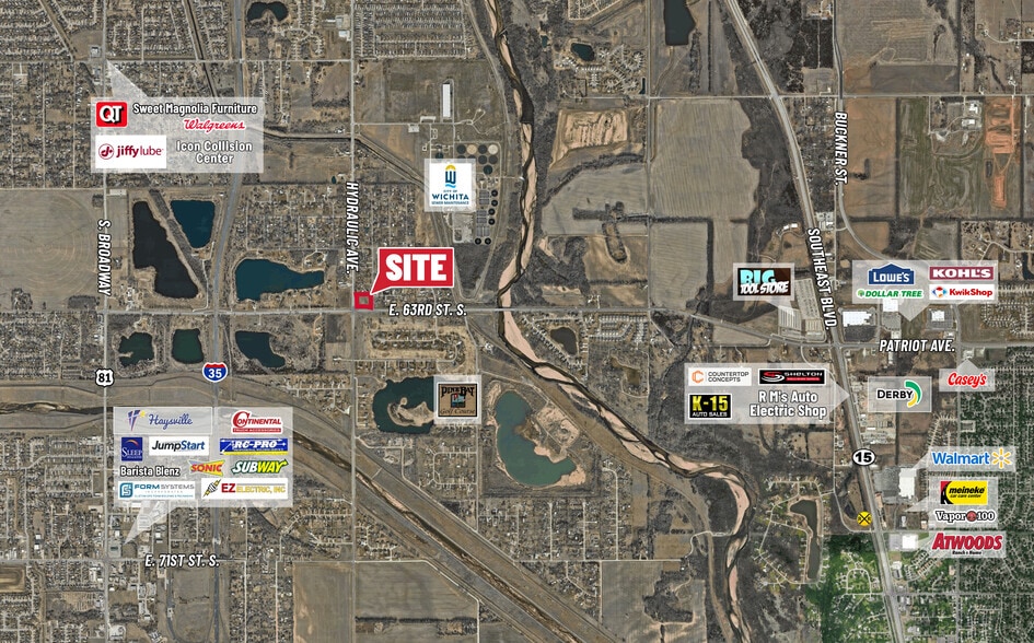 Hydraulic & 63rd St. South, NE/c, Wichita, KS for sale - Building Photo - Image 3 of 3