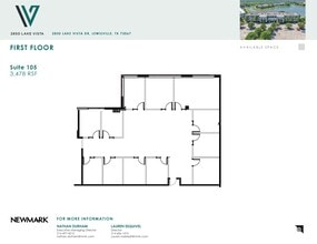 2850 Lake Vista Dr, Lewisville, TX for lease Floor Plan- Image 1 of 1