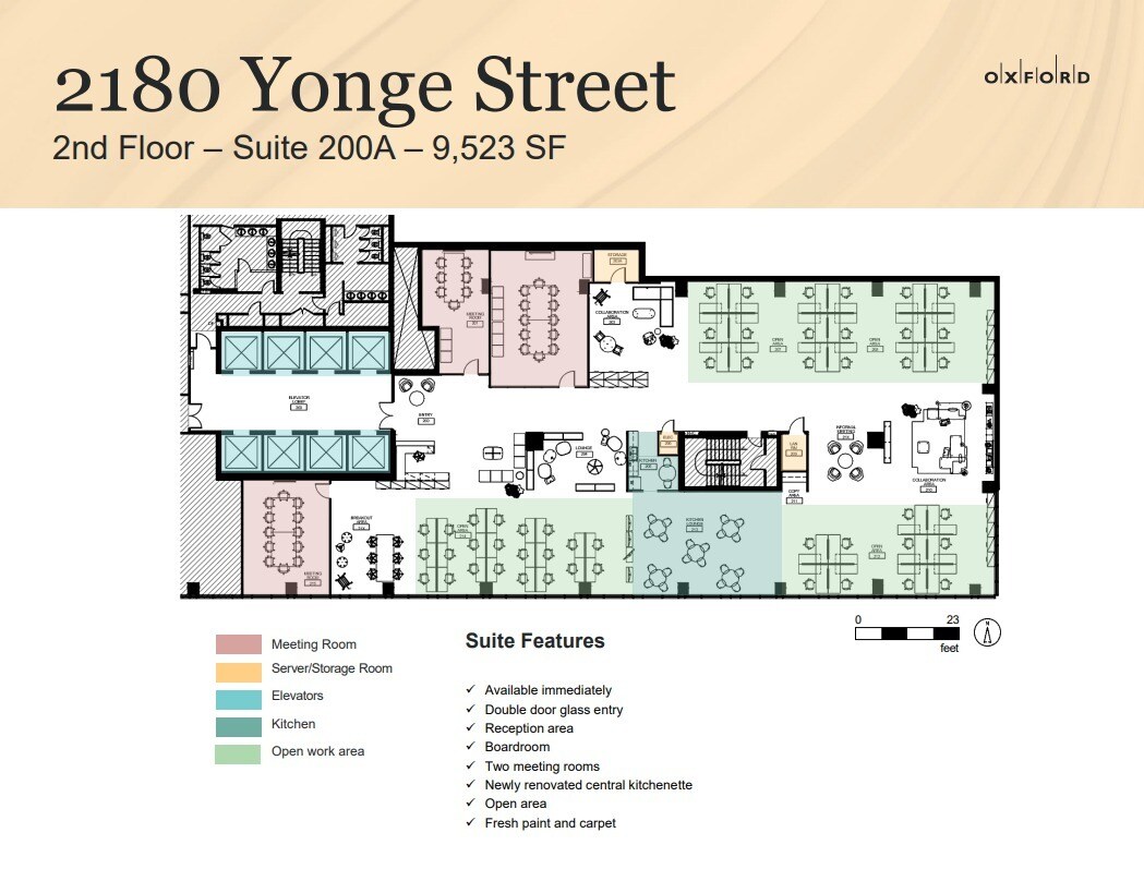 2180 Yonge St, Toronto, ON for lease Floor Plan- Image 1 of 1