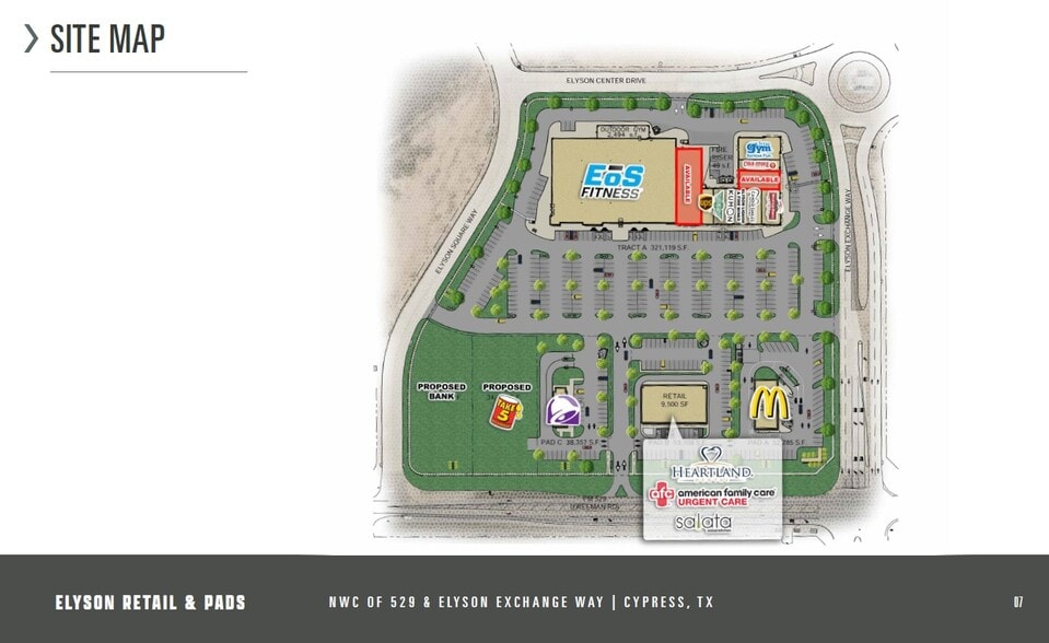 NWC of FM 529 & Elyson Exchange Way, Katy, TX à louer - Photo du bâtiment - Image 3 de 5