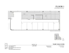 3520 Piedmont Rd NE, Atlanta, GA à louer Plan d’étage- Image 1 de 1