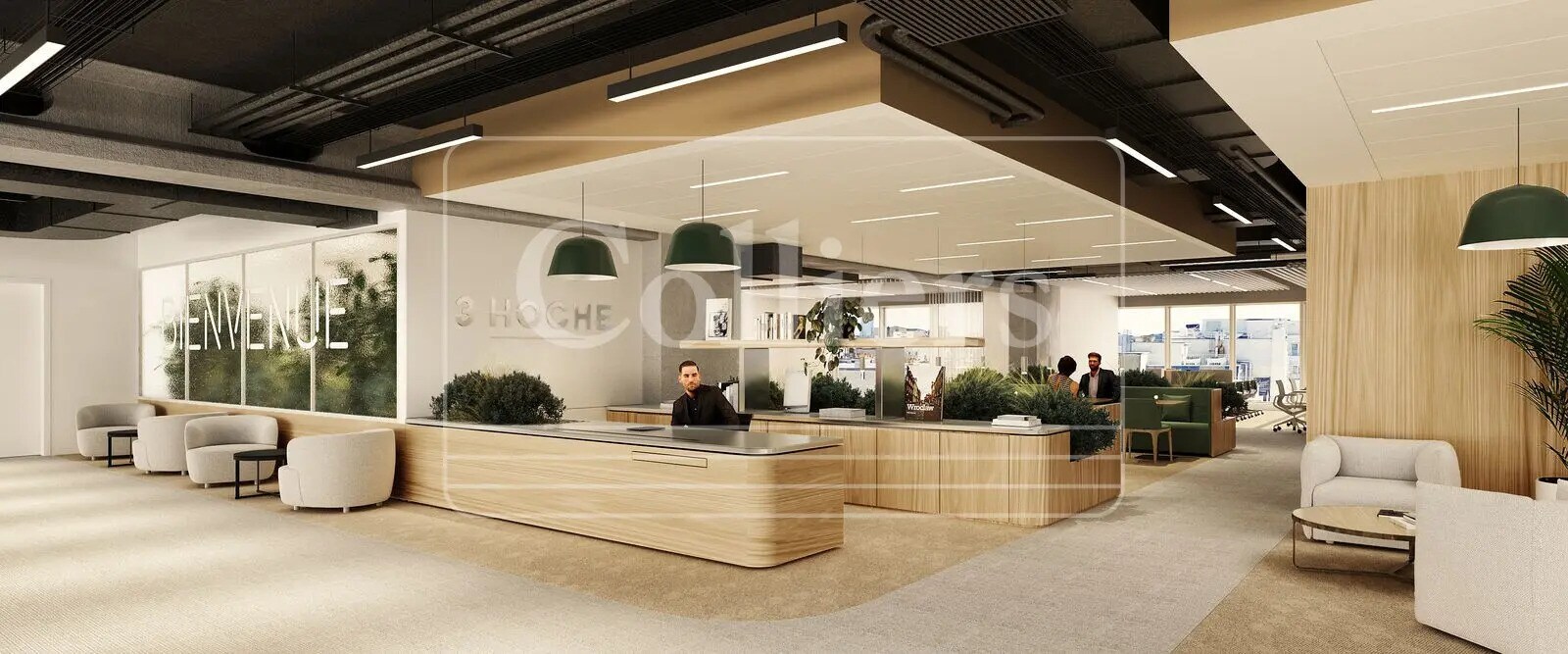 Office in 59-65 Rue De Courcelles, Paris for lease Interior Photo- Image 1 of 15