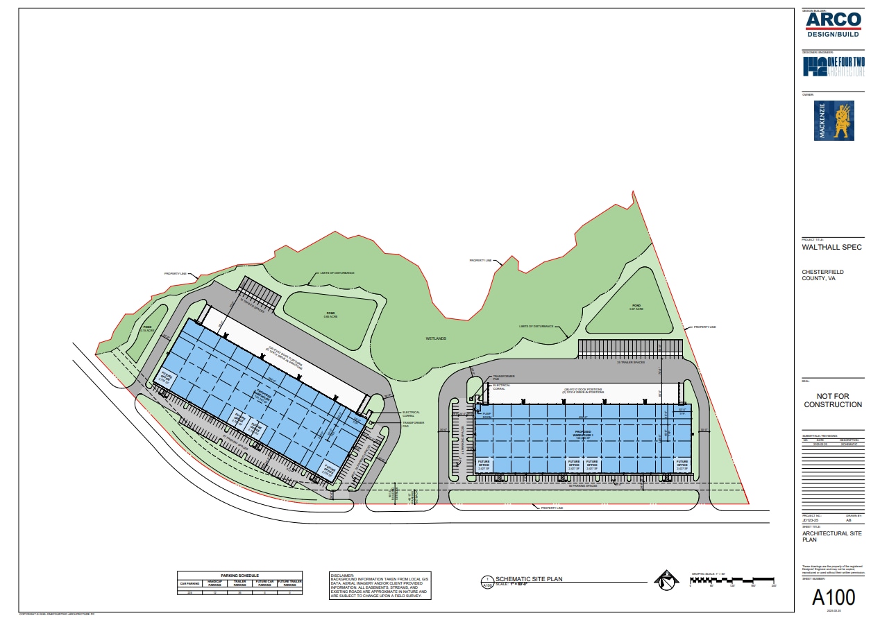 16301 Walthall Industrial Parkway, South Chesterfield, VA for lease Building Photo- Image 1 of 2