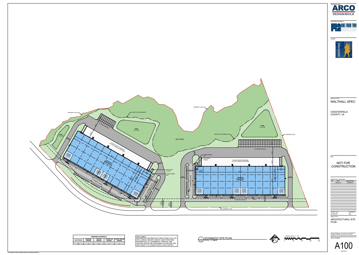 16301 Walthall Industrial Parkway, South Chesterfield, VA à louer Photo principale- Image 1 de 2